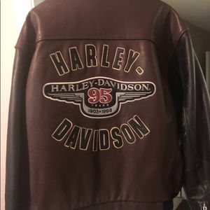Harley Davidson 95th Anniversary Leather Jacket